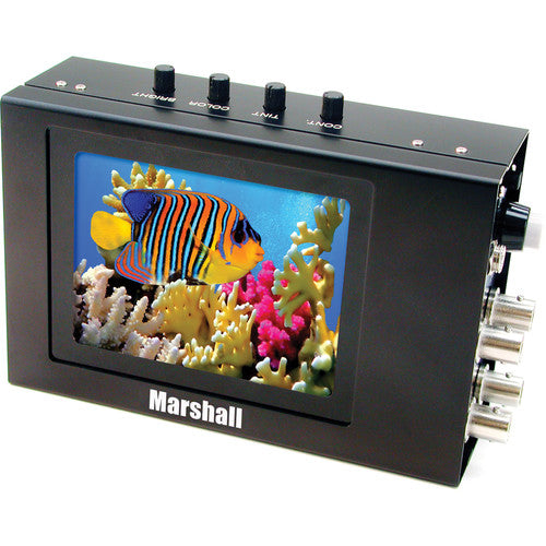 Marshall Electronics V-LCD4PROL Camera Mountable LCD Monitor w/ Metal Housing