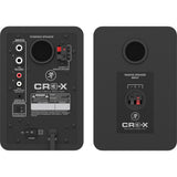 Mackie CR3-X Series 3" Studio Monitors (Pair) with 2x Small Isolation Pad & 3' REAN Stereo Breakout Cable Bundle