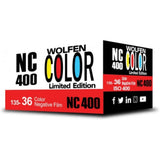 Wolfen NC400 400 ISO 35mm x 36exp. Color Negative Film
