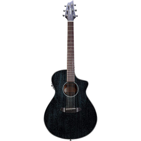 Breedlove Rainforest S Concert Midnight Blue CE African mahogany-African mahogany