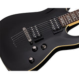 Schecter OMEN-6 6-String Electric Guitar, Black