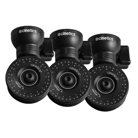 Cinetics V-Wheels for CineMoco Dolly (3-Pack)