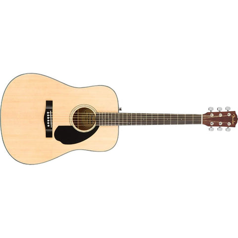 Fender CD-60S Dreadnought Acoustic Guitar, Walnut Fingerboard, Natural