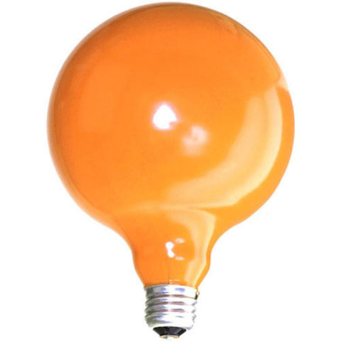 Omega Jumbo Safelight Bulb, 25 Watt Light Amber (OC) Filtered