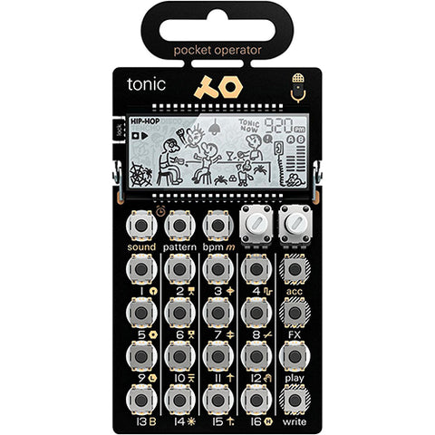 Teenage Engineering Pocket Operator PO-32 tonic Black