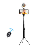 Shure MOTIV MV88 Digital Stereo Condenser Microphone with Kellards Ring light Selfie Stick Bundle