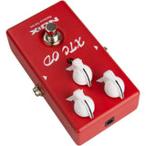 NUX XTC OD Guitar Effect Pedal with Overdrive Effect Bundle with Kopul 10' Instrument Cable, Strukture S6P48 6" Patch Cable Right Angle, and Fender 12-Pack Picks