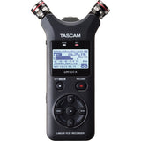 Tascam DR-07X 2-Input / 2-Track Portable Audio Recorder with Onboard Adjustable Stereo Microphone & 16GB microSDHC Card Bundle