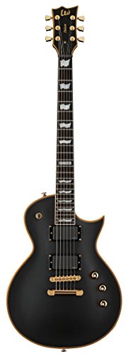 ESP LTD Deluxe EC1000VB Electric Guitar, Vintage Black