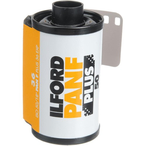 Ilford Pan F Plus Black and White Negative Film (35mm Roll Film, 36 Exposures)