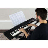 Artesia A-61, Digital Piano 61-Key (Black) with 8 Dynamic Voices & USB, Power Supply, Sustain Pedal, Arturia Analog Lite 500 & Bitwig studio 8 Track Bundle