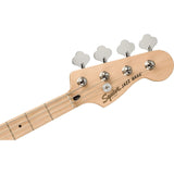 Squier by Fender Affinity Series Jazz Bass (Maple fingerboard, 3-Color Sunburst) Bundle with Fender 10ft Cable (Straight/Straight), Fender Guitar 12-Pack Picks, and Fender 2" Guitar Straps