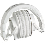 Audio-Technica ATH-M50xWH Professional Monitor Headphones, White