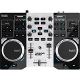 Hercules DJControl Instinct S Series Party Pack DJ Controller with LED Light & /8" Stereo Mini to Dual RCA Y-Cable (6') Bundle