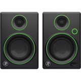 Mackie CR3 3" Woofer Creative Reference Multimedia Monitors (Pair) with Focusrite Scarlett Solo 3rd Gen USB Audio Interface & 1/4"Phone Male Unbalanced Cable Bundle