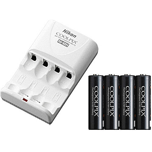 Nikon Rechargeable Ni-MH Batteries and Charger Kit