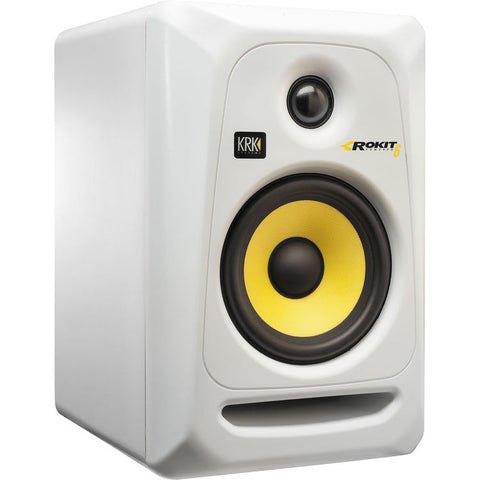 KRK ROKIT 6 G3 - 73W 6" Two-Way Active Studio Monitor (Single, White)