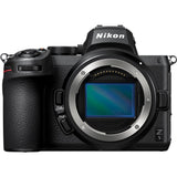 Nikon Z5 Mirrorless Camera (1649) Bundle with Nikon FTZ II Mount Adapter, 64GB Extreme Memory Card, and 5-Pack Wipes