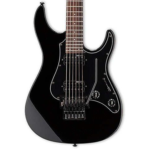 ESP LSN200FRRBLK Solid-Body Electric Guitar, Black