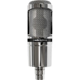 Audio-Technica AT2020 Cardioid Condenser Microphone (Limited Edition Chrome)