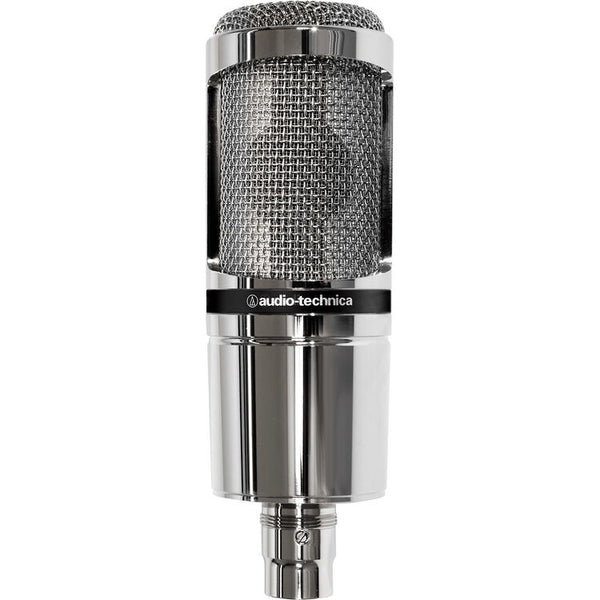 Audio-Technica AT2020 Cardioid Condenser Microphone (Limited Edition Chrome)