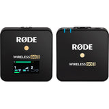 Rode Wireless GO II Single Compact Digital Wireless Microphone System/Recorder Bundle with Omnidirectional Lavalier Microphone for Wireless GO Systems