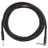 Fender Professional Series Instrument Cable, Straight/Straight, Black, 10ft