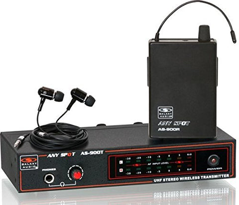 Galaxy Audio AS-900T Wireless Personal Monitor System