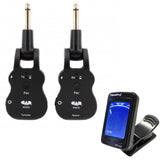 CAD Digital Wireless Guitar System Bundle with TunePro TP-32 Mini Clip Tuner