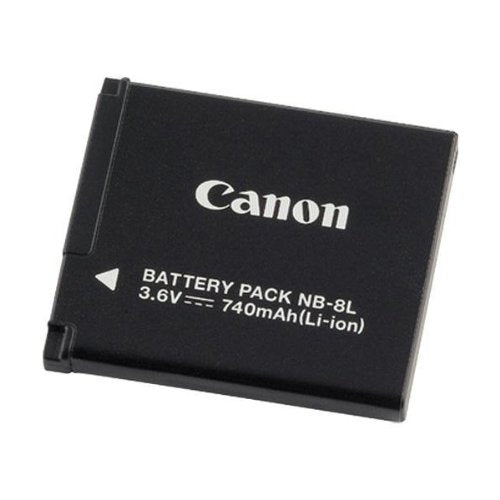 Canon NB-8L Rechargeable Lithium-Ion Battery Pack (3.6V, 740mAh)