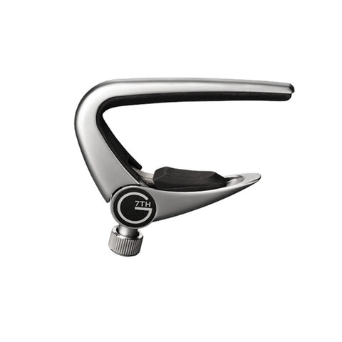 G7th Newport Flip Lever Capo for 12-String Guitar (Silver)