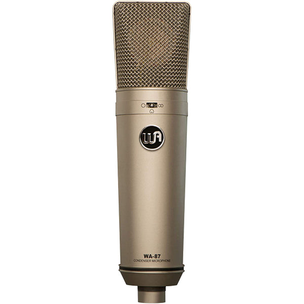 Warm Audio WA-87 Multi-Pattern Condenser Microphone (Nickel)