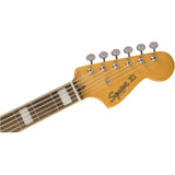 Squier by Fender 6-String Bass Guitar Classic Vibe Bass VI,  3-Color Sunburst, Right-Handed, with Pickup Switches and High-Pass Filter Switch, Laurel Fingerboard