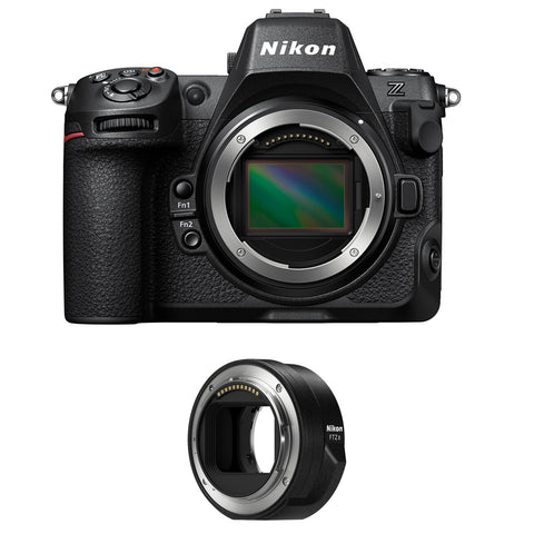 Nikon Z8 Mirrorless Camera (Body Only) Bundle with Nikon FTZ II Mount Adapter
