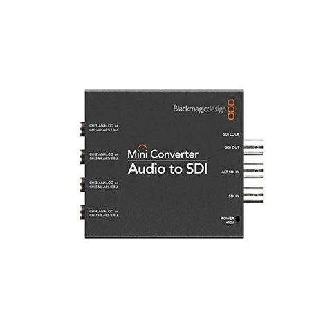 Blackmagic Design Mini Converter - Audio to SDI v2