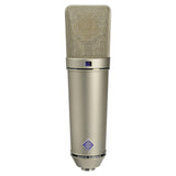 Neumann U 87 Ai Condenser Microphone (Nickel) Bundle with Reflection Filter & Tripod Mic Stand