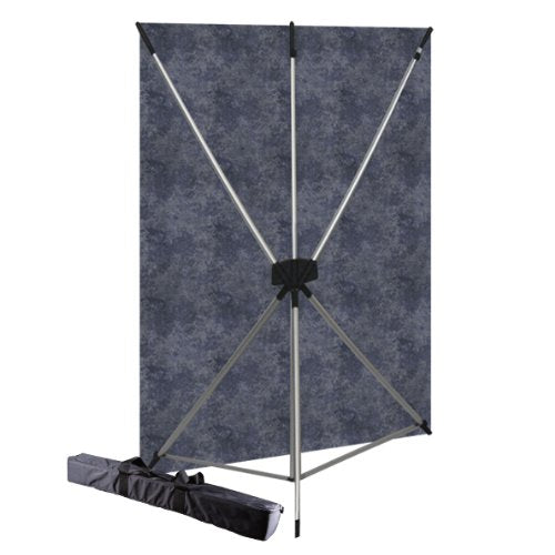 Westcott 575K  X-Drop Kit with 5 x 7 Feet Slate Backdrop (Purple/Silver)