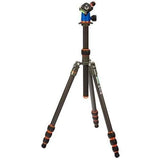 Carbon Fibre, 23mm leg tube,4-section tripod with AirHed Neo ballhead BILLYBLACK