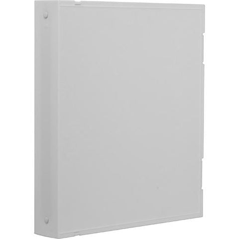 Vue-All Archival Safe-T-Binder with Rings, White