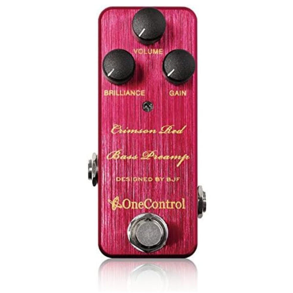 One Control CRIMSON RED BASS PREAMP