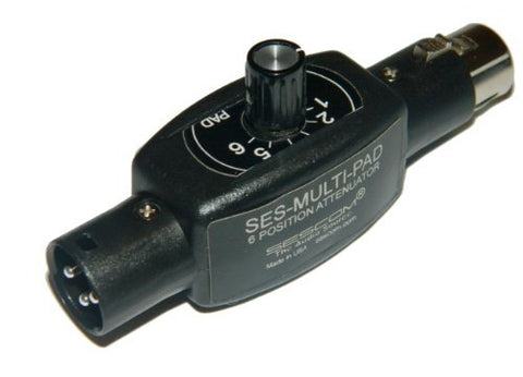 Sescom SES-MULTI-PAD 6-position Variable Attenuator