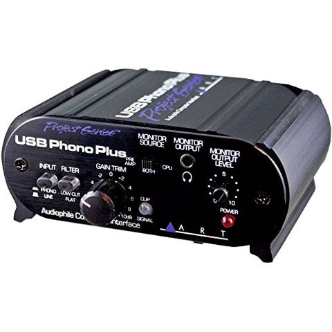 ART V2 USB Phono Plus DJ Preamp