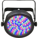 CHAUVET DJ SlimPAR 56 - RGB LED PAR Wash Light (Black) Bundle with 32" Safety Cable and 24" Pro Lighting Safety Cable