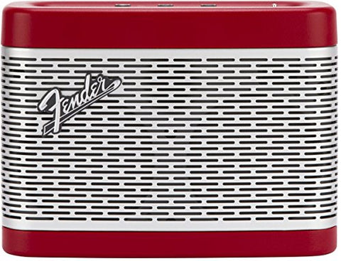 Fender Newport Battery Powered Portable Bluetooth Speaker - Red