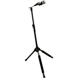 Schecter Electric Bass Guitar Omen Extreme 4-string Vintage Sunburst Bundle with Ultimate Support Pro Guitar Stand, Guitar Strap and Classic Guitar Pick (10-Pack)