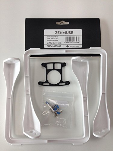 DJI Adapter and Extended Landing Gear for Phantom 2 and Zenmuse H3-3D