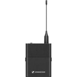 Sennheiser EW-DP ME 2 SET Camera-Mount Digital Wireless Omni Lavalier Mic System (Q1-6: 470 to 526 MHz) Bundle with Auray WLW Fuzzy Windbuster and Watson AANM-CK25 Rapid Charger
