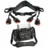 K-Tek Stingray Junior X Bag (Purple) and Waist Belt Bundle