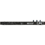 Arturia KeyStep Limited Black Edition 430202 Bundle with Hosa Mid-310 Black 10 ft. Midi cable and Rip Tie 10-Pack Touch Fastener Straps