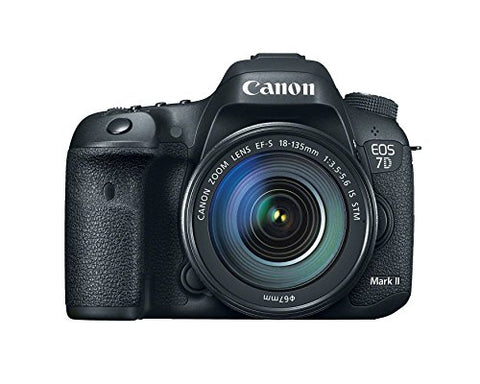 Canon EOS 7D Mark II DSLR Camera with 18-135mm Lens